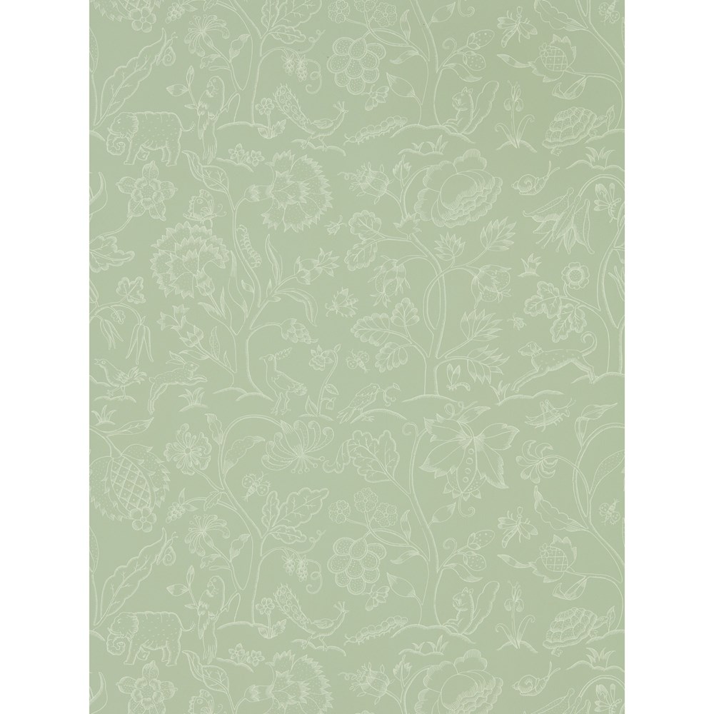 Middlemore Wallpaper 216694 by Morris & Co in Sage Green